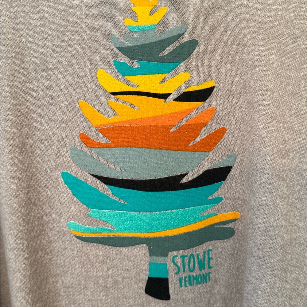 NWT GREY HOODIE REPPING STOWE VERMONT 😍

UNISEX SZ LARGE - Picture 3 of 5